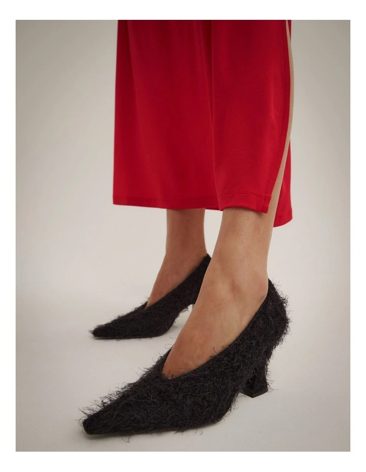 Brixley Textured Heels in Black image 7