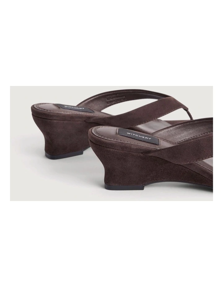 Amalia Wedge Heels in Espresso image 4