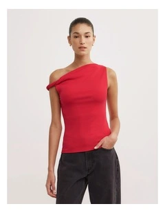Twist Asymmetric Top in Red