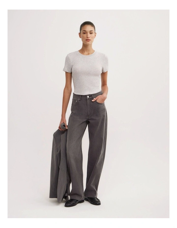 Soft Curve Jeans in Storm Grey image 1