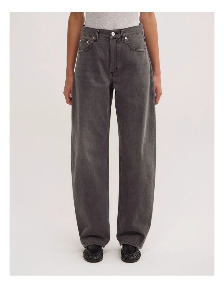 Soft Curve Jeans in Storm Grey image 2