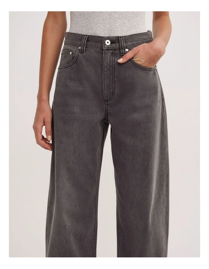 Soft Curve Jeans in Storm Grey image 3