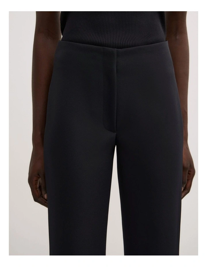 Slim Clean Pants in Black image 3
