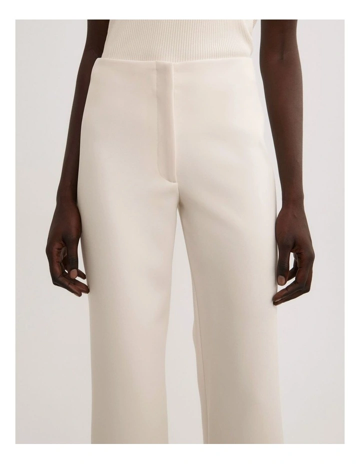 Slim Clean Pants in Vanilla image 3