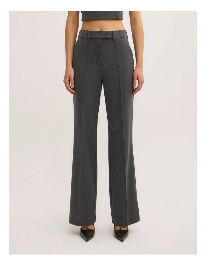 Tailored Trousers in Charcoal image 2