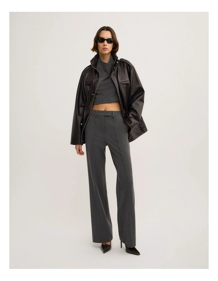 Tailored Trousers in Charcoal image 3