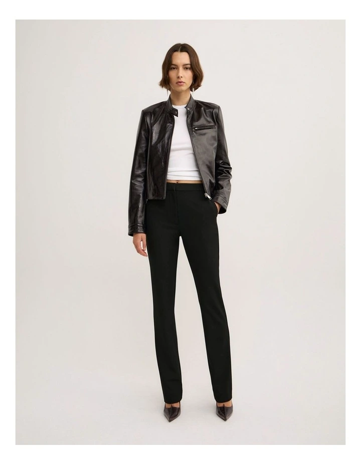 Bootcut Pants in Black image 2