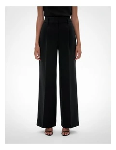 Pick Stitch Pants in Black