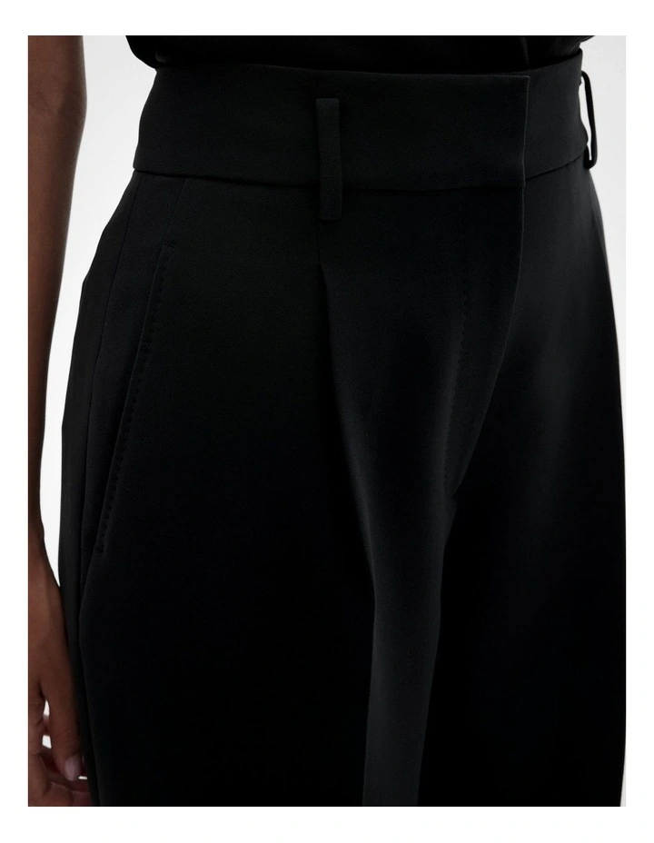 Pick Stitch Pants in Black image 3