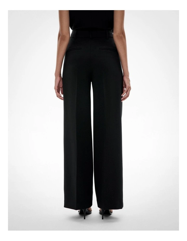 Pick Stitch Pants in Black image 4