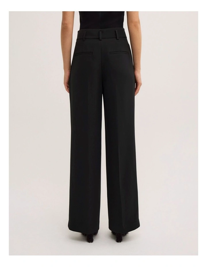 Pick Stitch Pants in Black image 5
