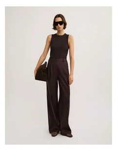 Fluid Pants in Espresso