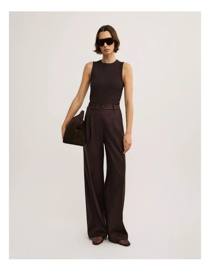 Fluid Pants in Espresso image 1