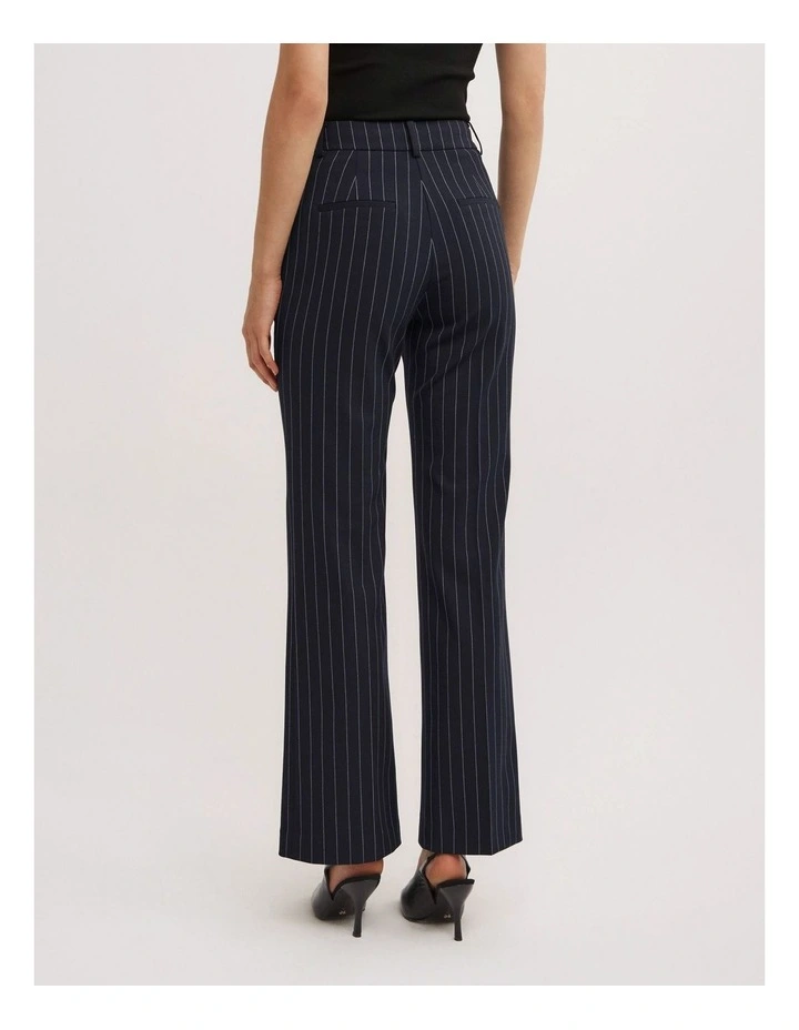 Slim Leg Pants in Navy Pinstripe image 4