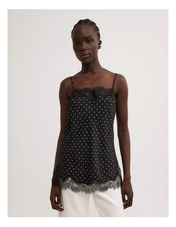 Black Polka Dot colour