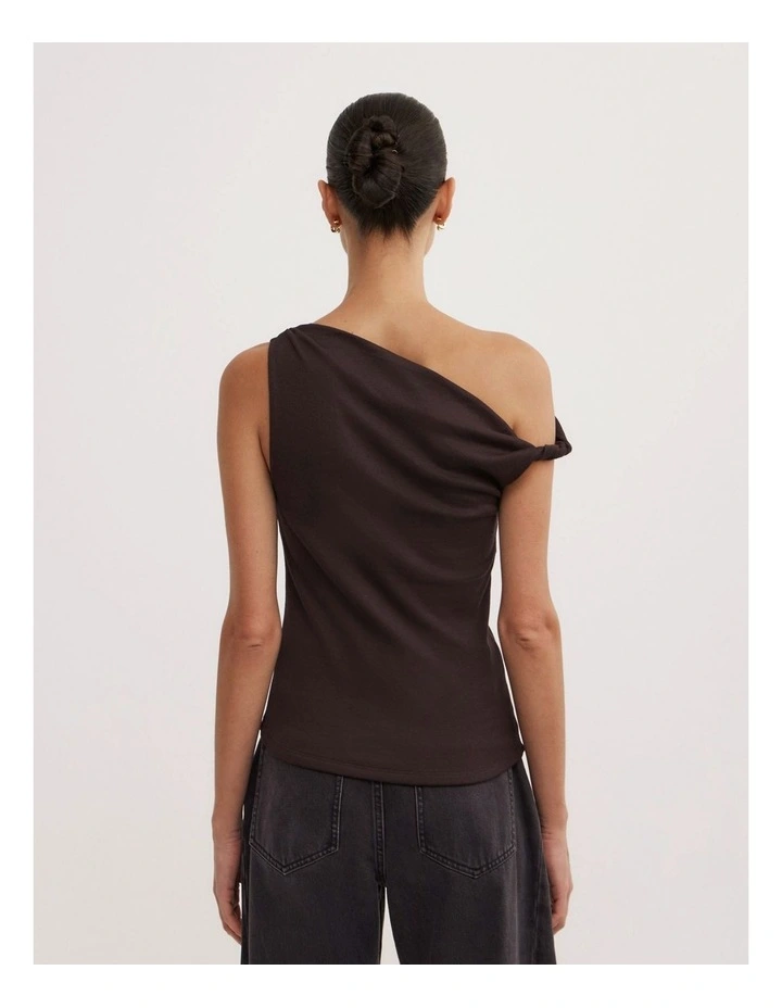 Twist Asymmetric Top in Espresso image 3