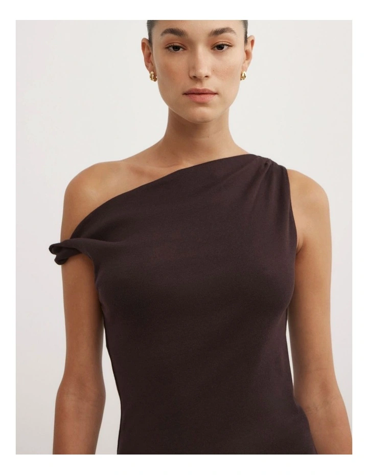 Twist Asymmetric Top in Espresso image 4