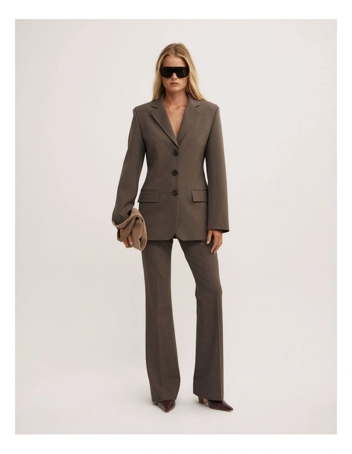 Houndstooth Blazer in Houndstooth image 4