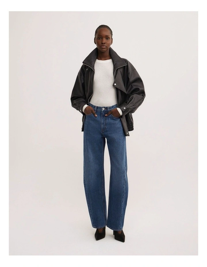 Barrel Leg Jeans in Pacific Wash image 1