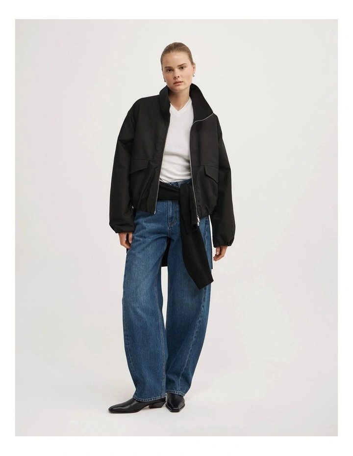 Barrel Leg Jeans in Pacific Wash image 3