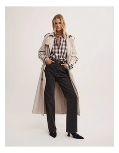 Slim Jeans in Washed Black