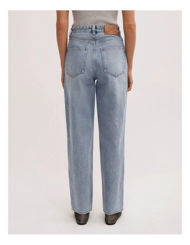 Stovepipe Jeans in Powder Blue image 6