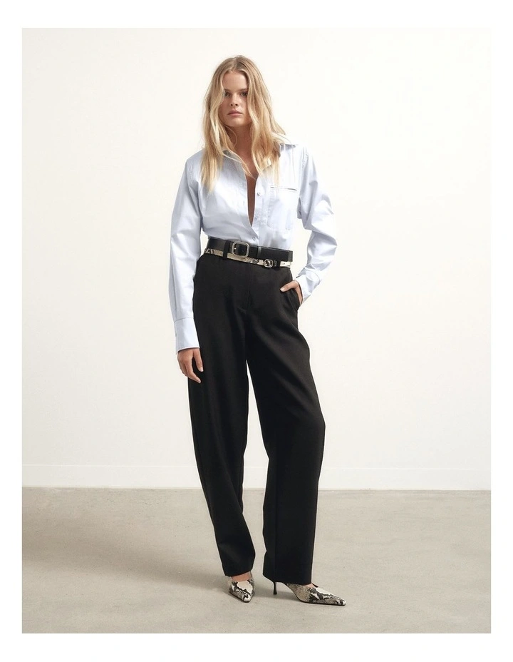 Barrel Pants in Black image 2