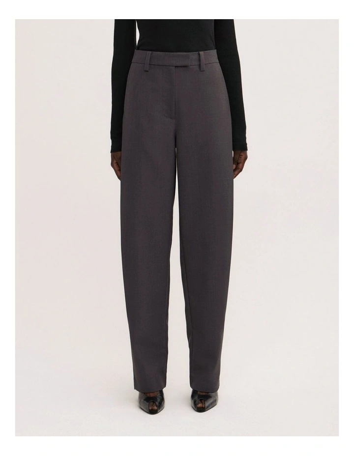 Barrel Pants in Charcoal image 3