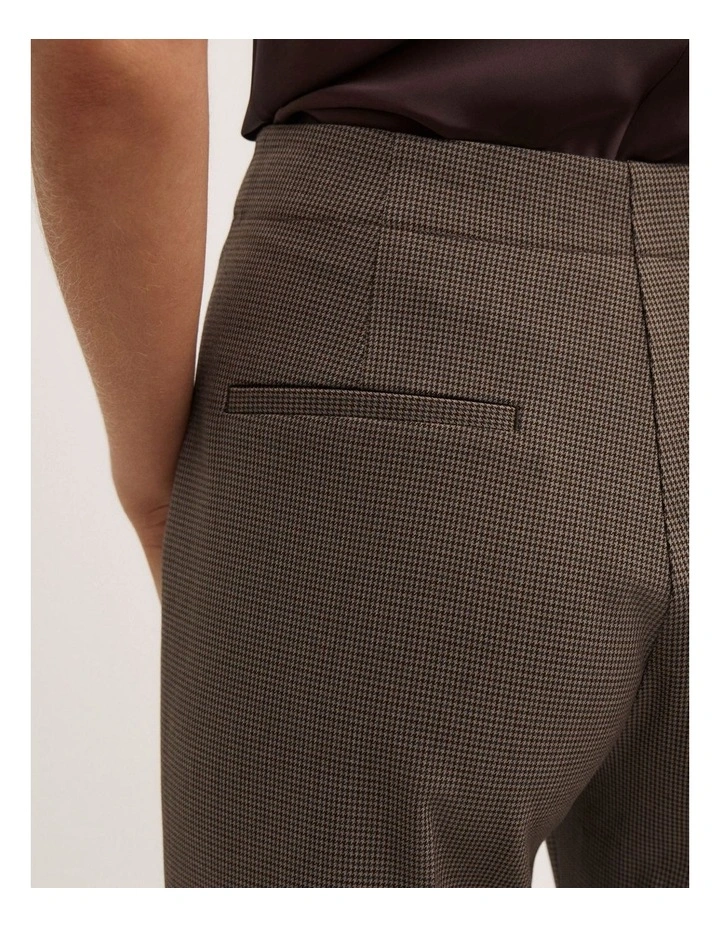 Slim Flare Pants in Houndstooth image 5