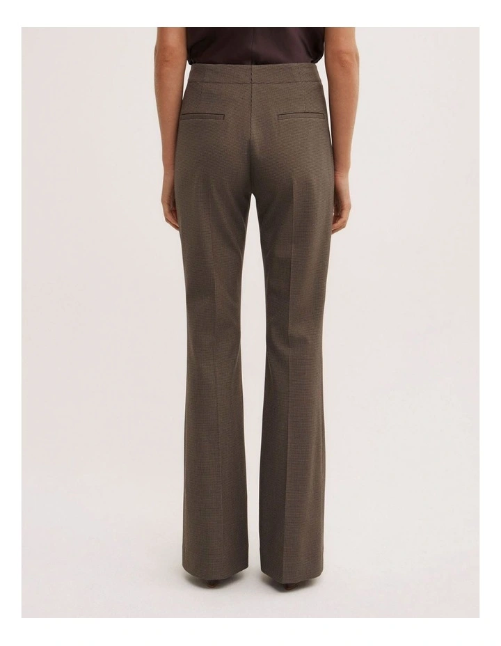 Slim Flare Pants in Houndstooth image 6