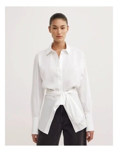 OCRF Longline White Shirt - St. Agni in Fresh White