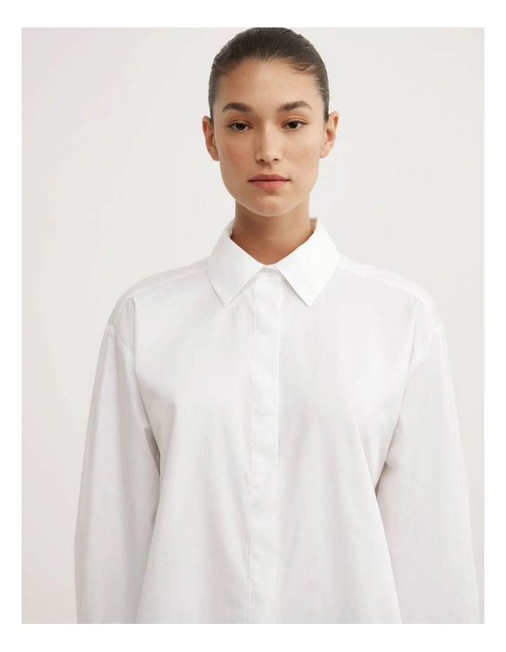 OCRF White Shirt - St. Agni in Fresh White image 3
