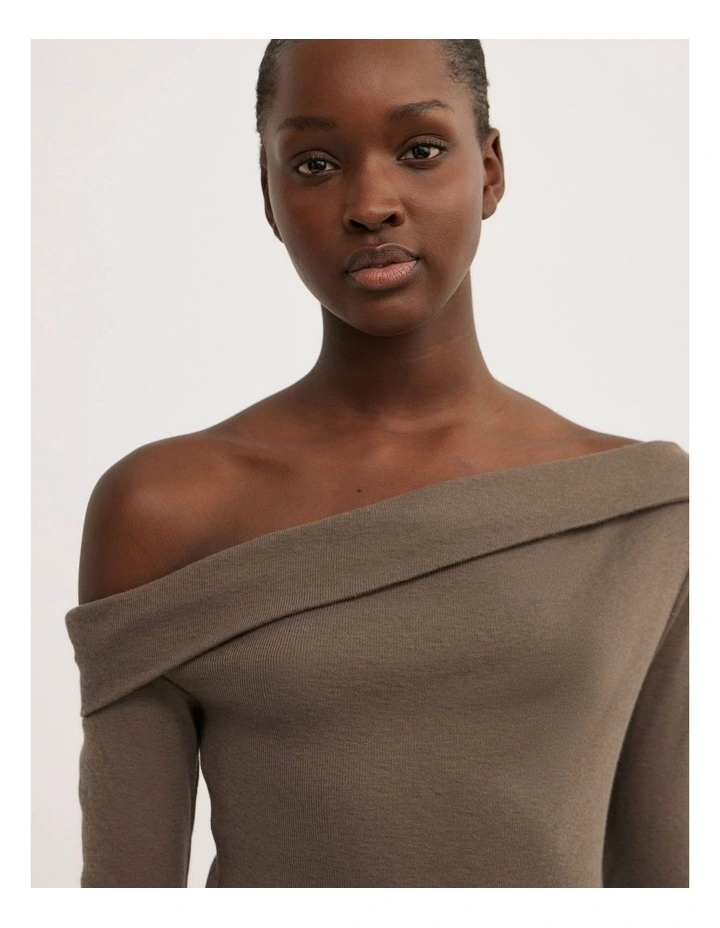 Asymmetric Long Sleeve Top image 3