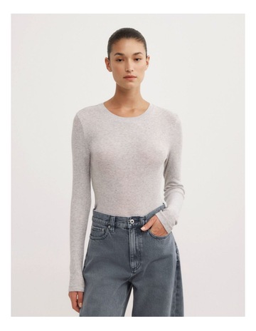 Light Grey Marle colour