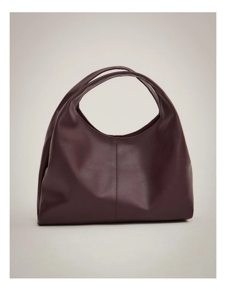 Hayden Mini Leather Bag in Brown image 1
