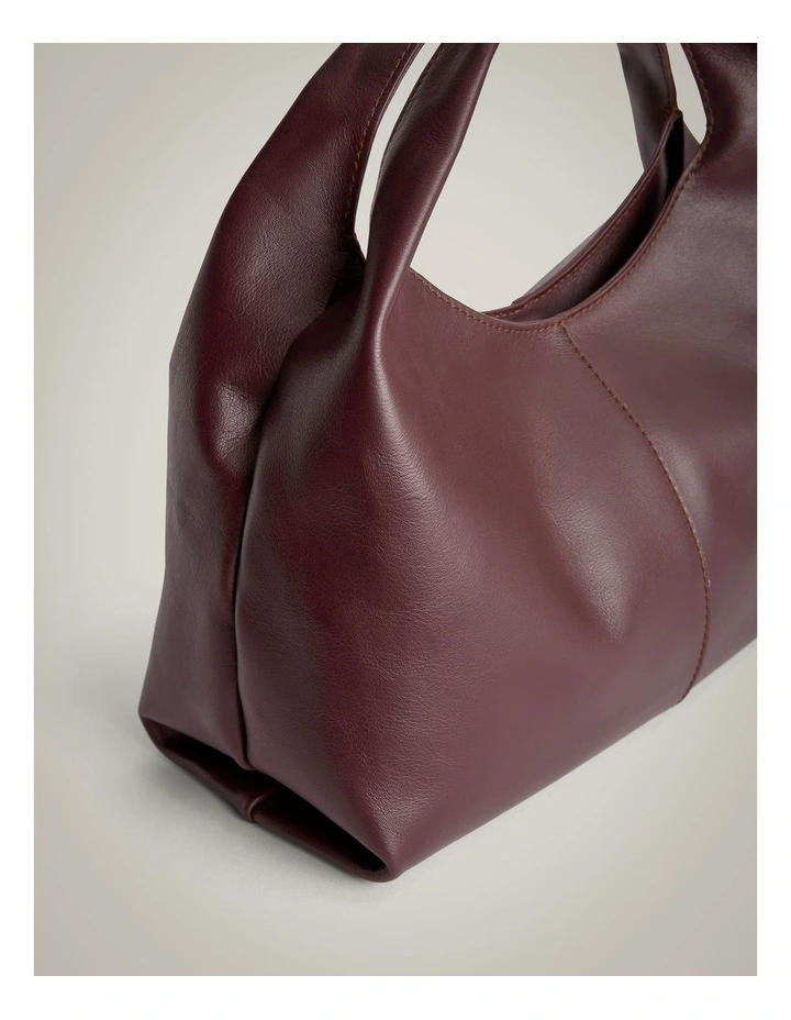 Hayden Mini Leather Bag in Brown image 4