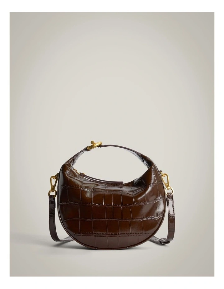 Rosalie Crossbody Bag in Bitter Chocolate image 1