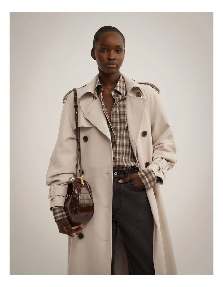 Rosalie Crossbody Bag in Bitter Chocolate image 2