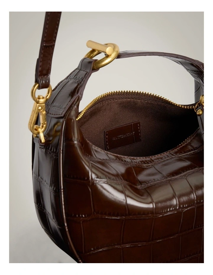 Rosalie Crossbody Bag in Bitter Chocolate image 4