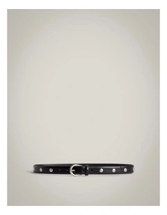 Lulu Studded Belt in Black