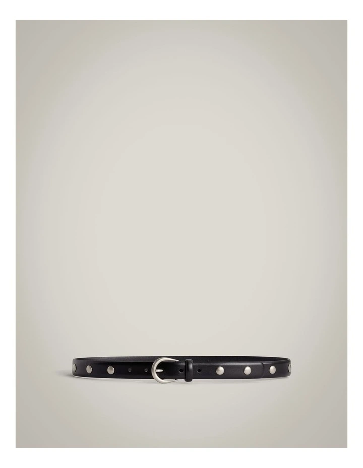 Lulu Studded Belt in Black image 1
