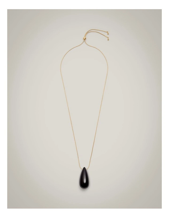 Ruby Necklace in Black image 1