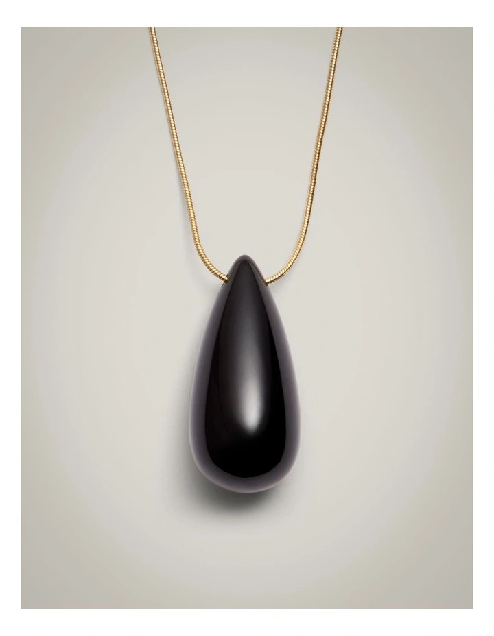 Ruby Necklace in Black image 4