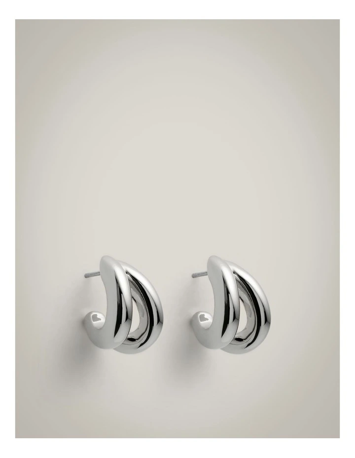 Harlow Earrings in Silver image 1