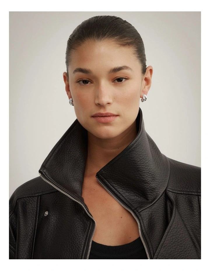 Harlow Earrings in Silver image 2