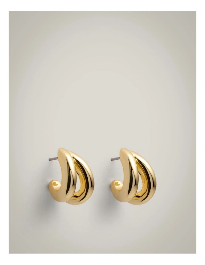 Harlow Earrings in Gold image 1