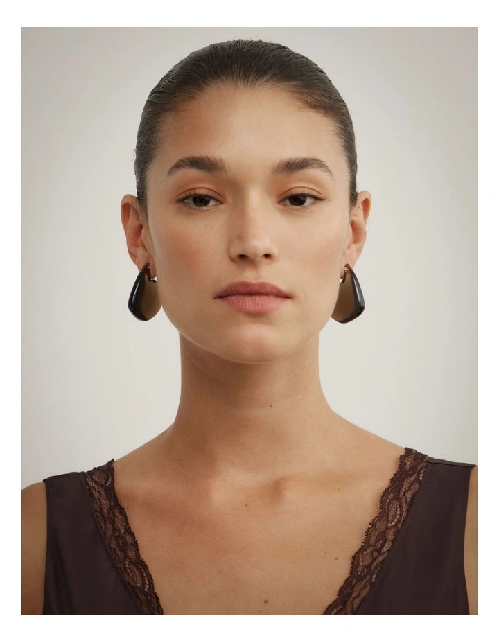 Ruby Earrings in Espresso image 2