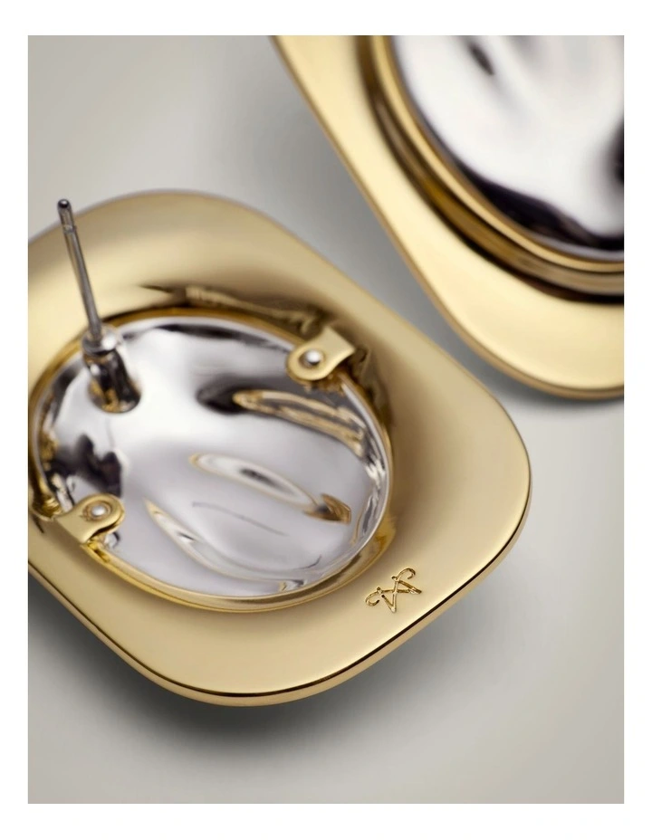 Maeve Stud Earrings in Gold image 4