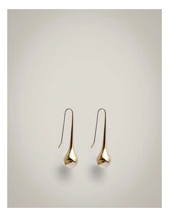 Morgan Drop Earrings in Gold
