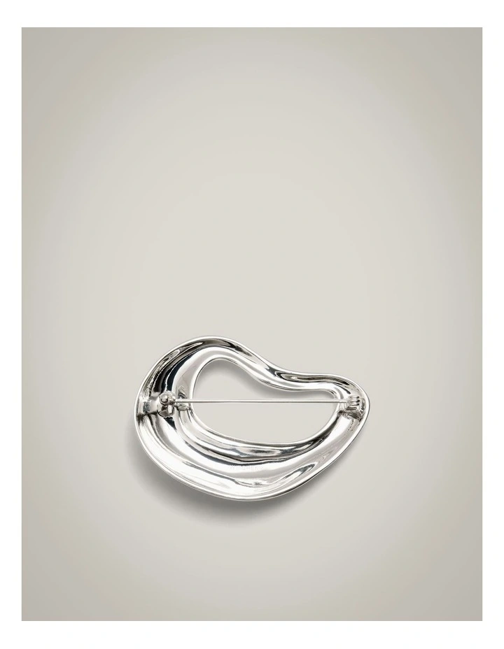 Kelly Brooch in Silver image 3